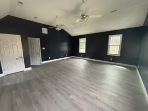 Interior Wall Painting and Baseboard Installation in Jacksonville